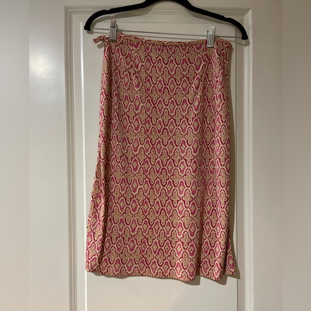 Ann Taylor Print Skirt size 2P